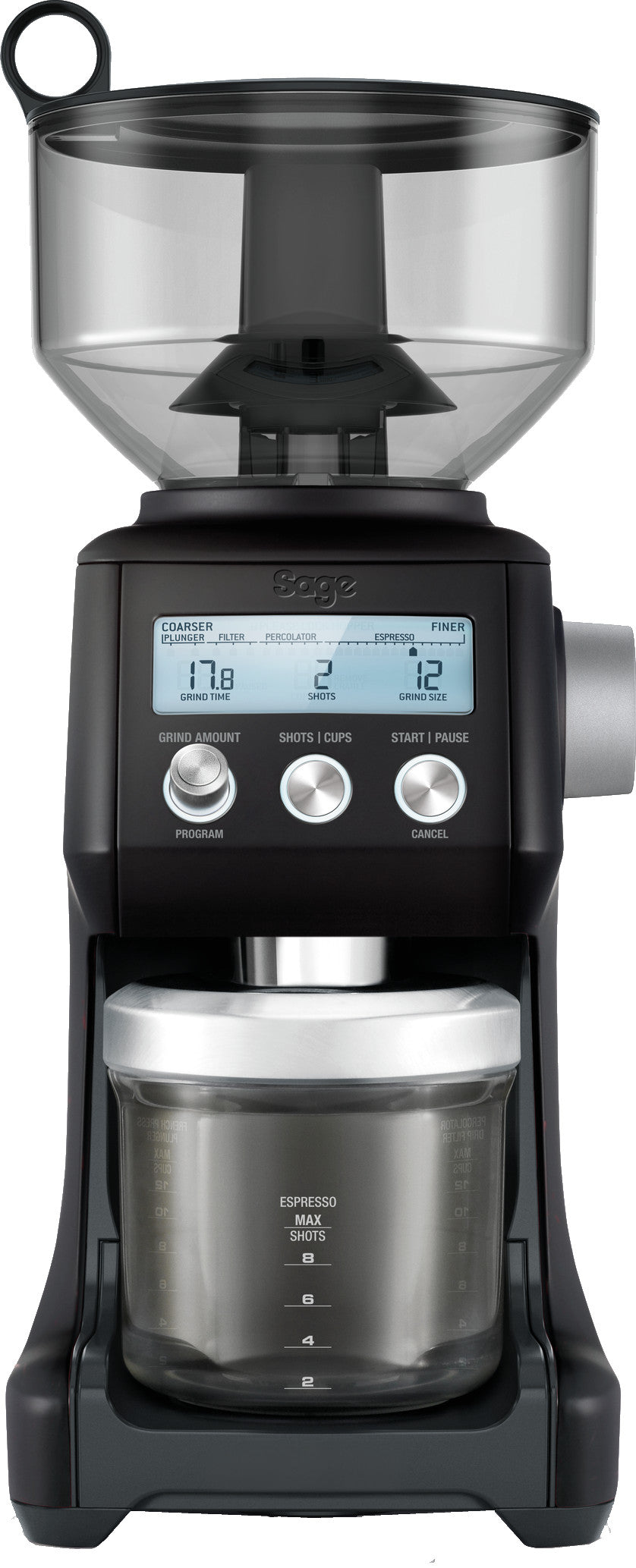 Sage The Smart Grinder Pro Black Truffle