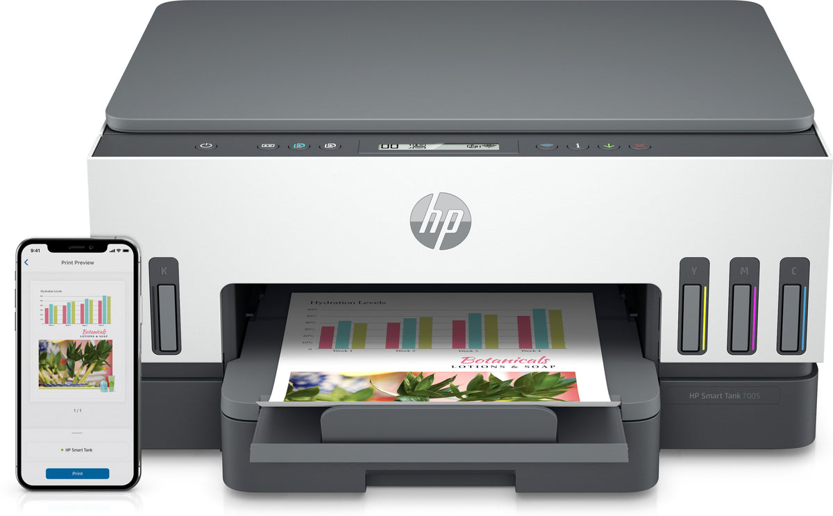 HP Smart Tank 7005 Multifunktionsdrucker (Grau)