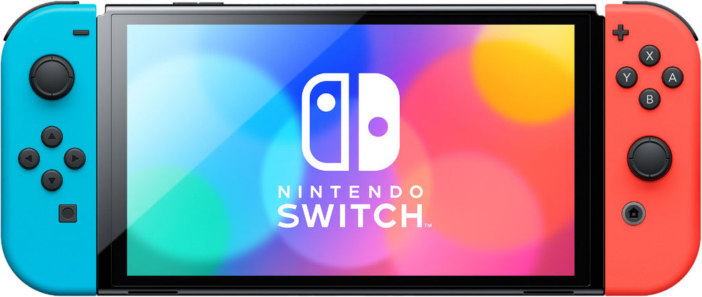 Nintendo Switch OLED Blau Rot