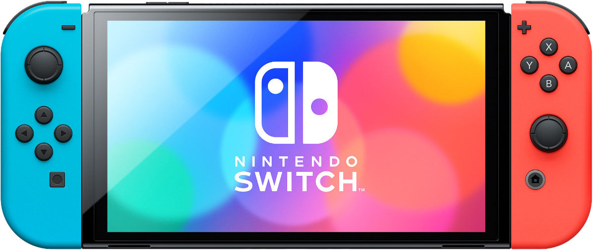 Nintendo Switch OLED Blau Rot