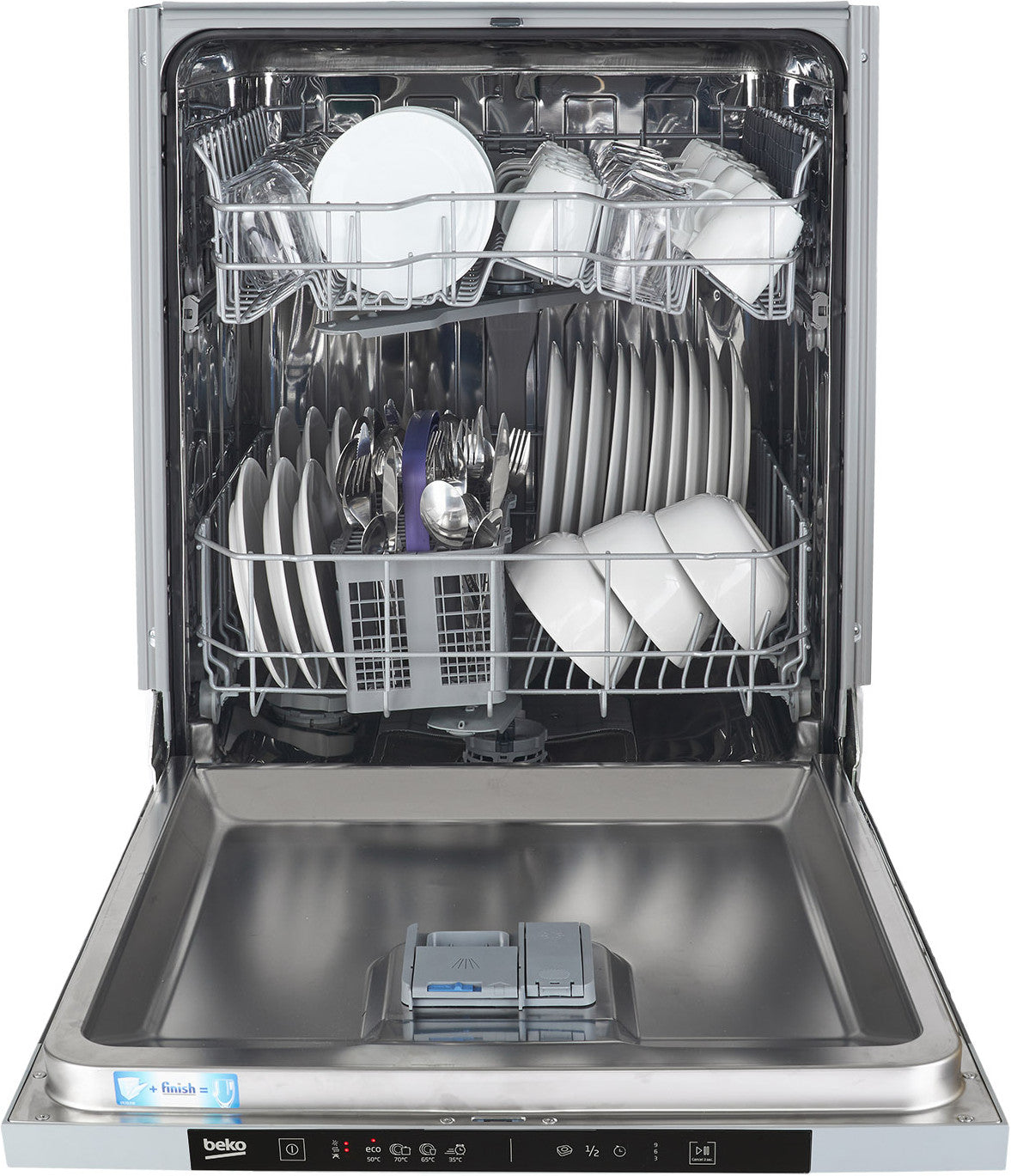 Beko DIN34320 / Einbau / vollintegriert / Nischenhöhe 82 - 87 cm