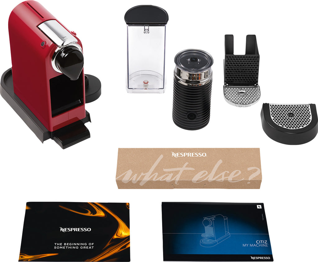Krups Nespresso Citiz & Milk XN7615 Kirschrot