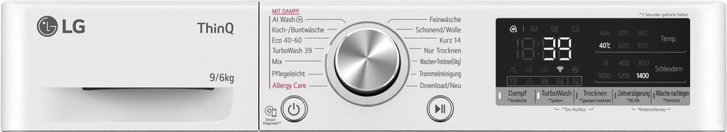 LG W4WR70961 - 9/6 kg