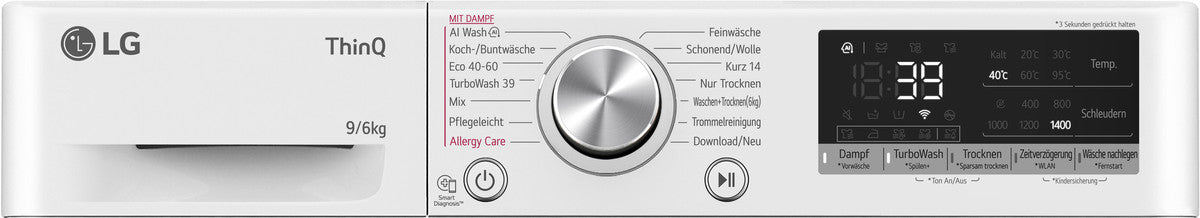 LG W4WR70961 - 9/6 kg