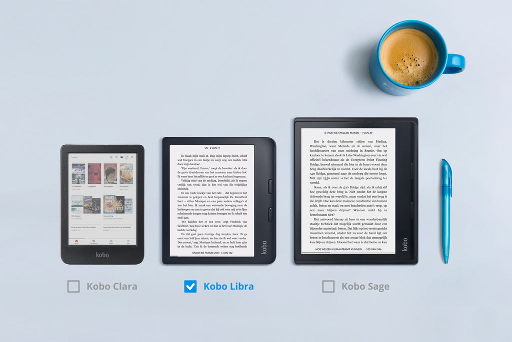 Kobo Libra Colour Weiß