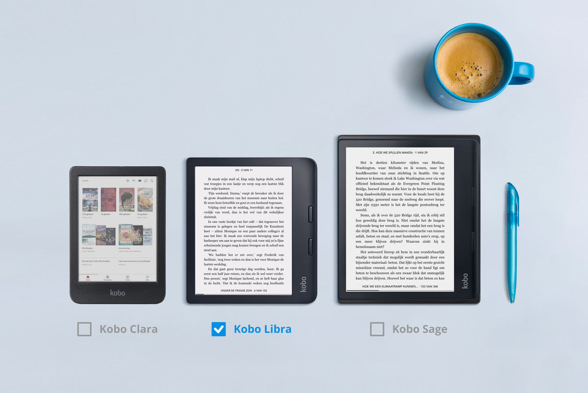 Kobo Libra Colour Weiß