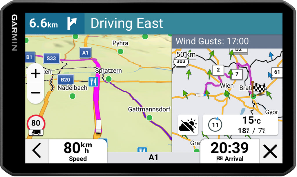 Garmin Dezl LGV720 Truck Europa + Südafrika