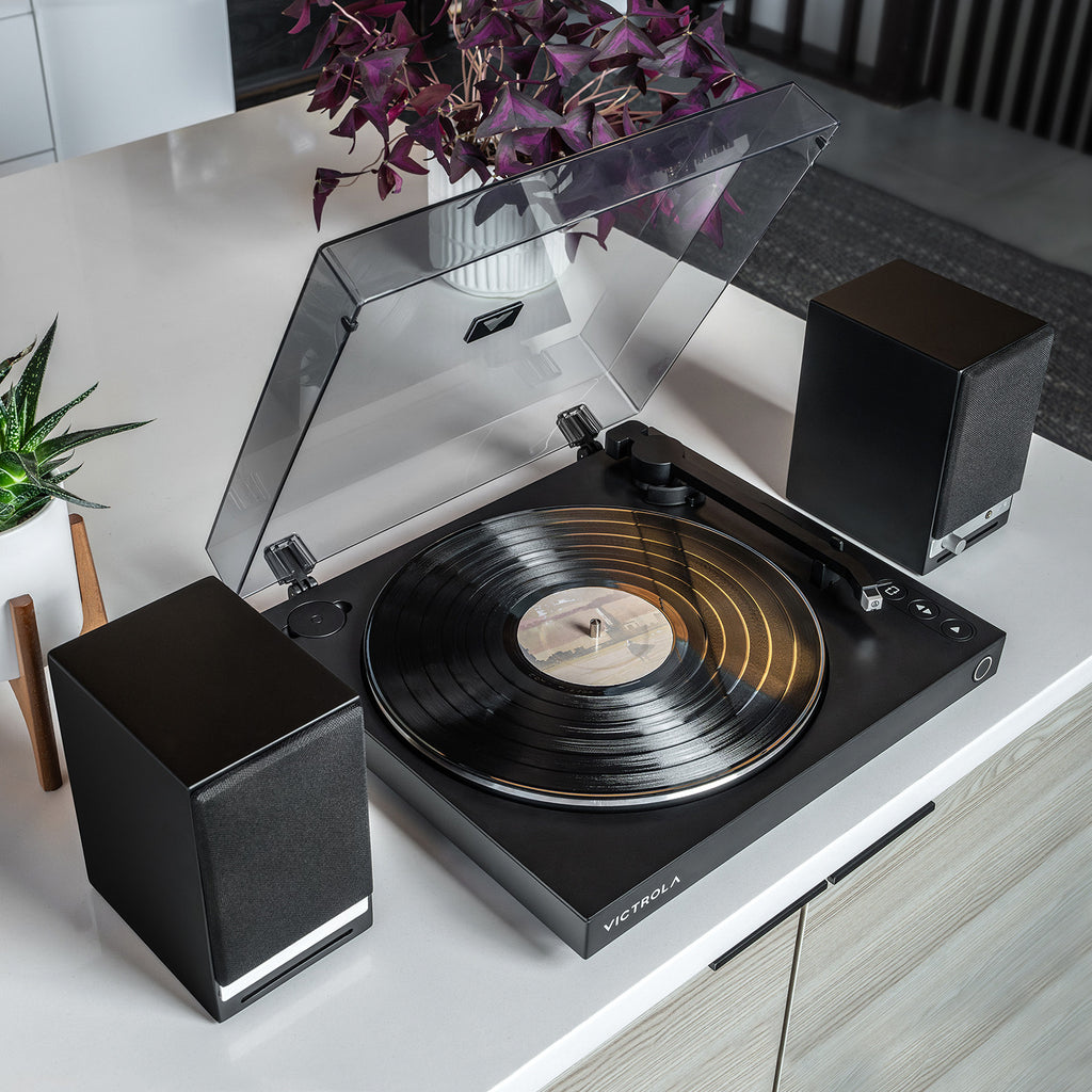 Victrola Automatic Schwarz