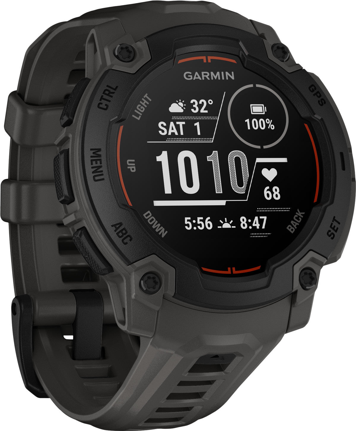 Garmin Instinct E 45 mm Schwarz/Grau