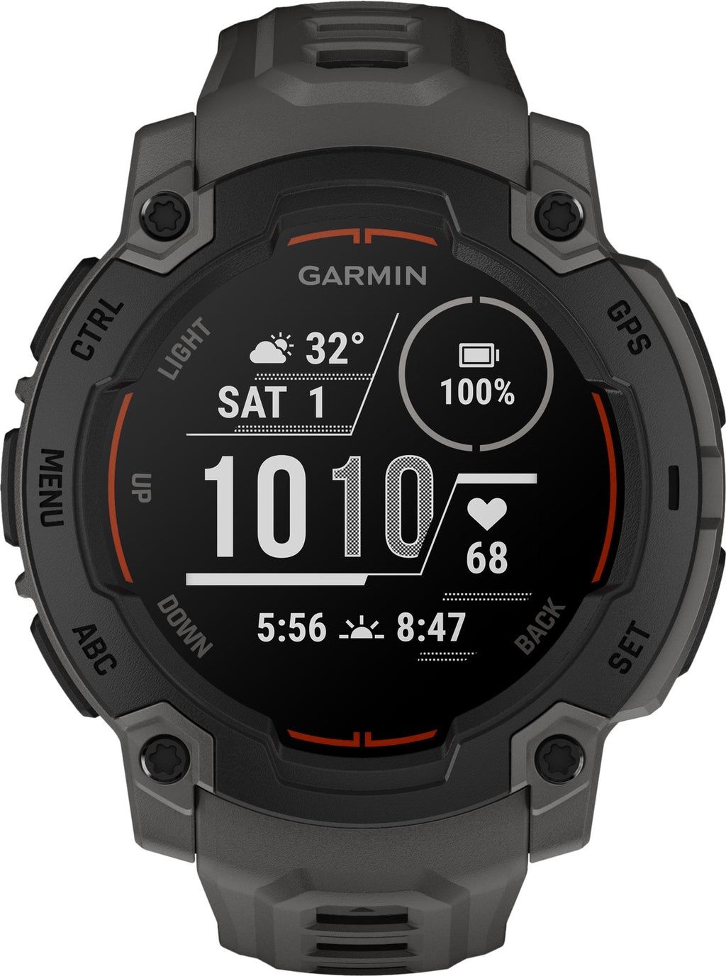 Garmin Instinct E 45 mm Schwarz/Grau