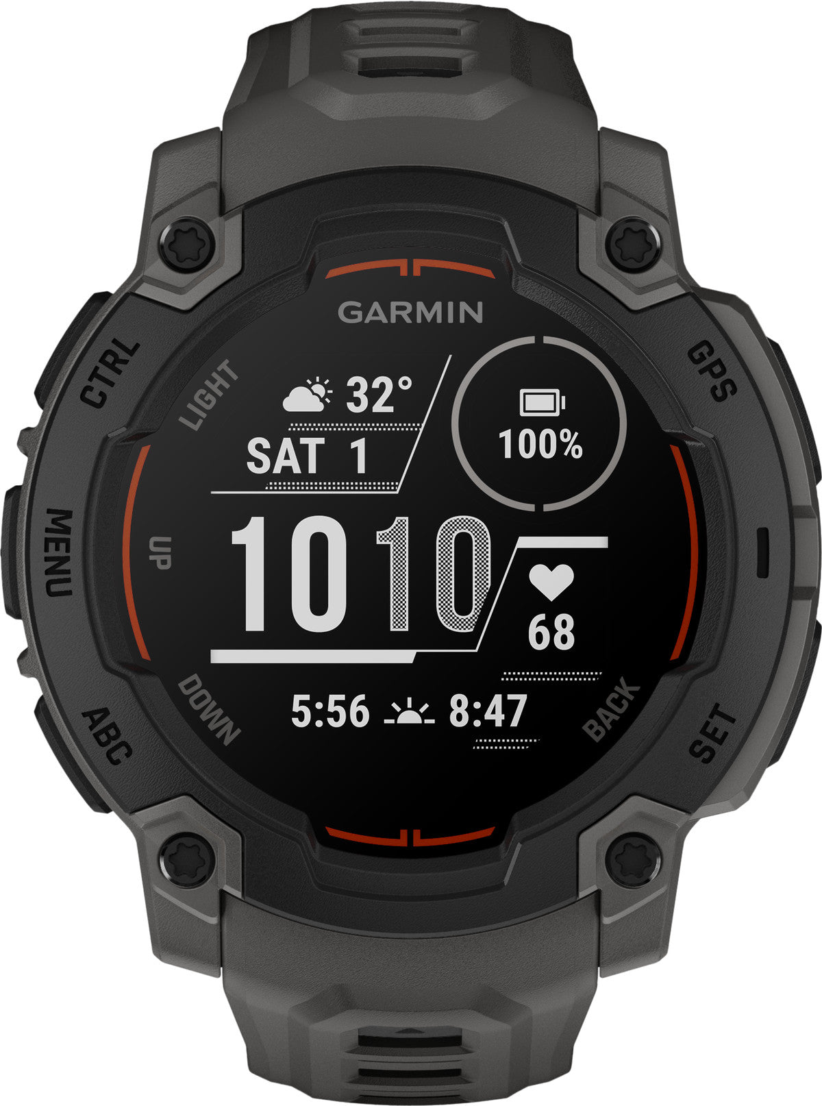 Garmin Instinct E 45 mm Schwarz/Grau