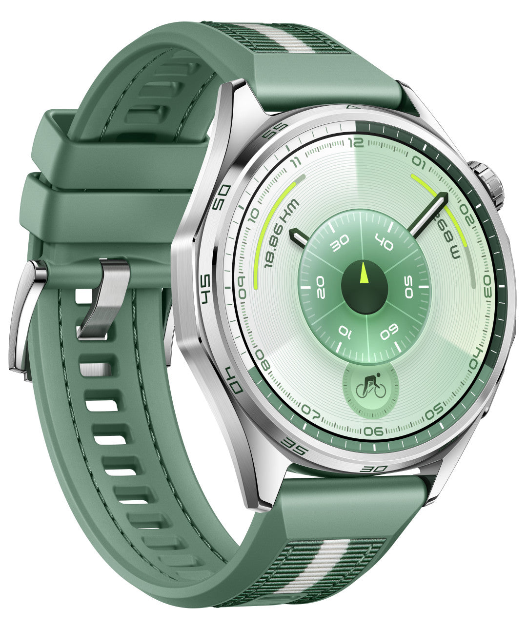 Huawei Watch GT 6 46 mm Silber/Grün