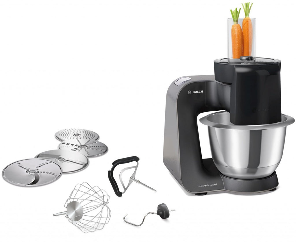 Bosch MUM59N26DE Küchenmaschine Serie 4 1000 W 3,9 l mystic black