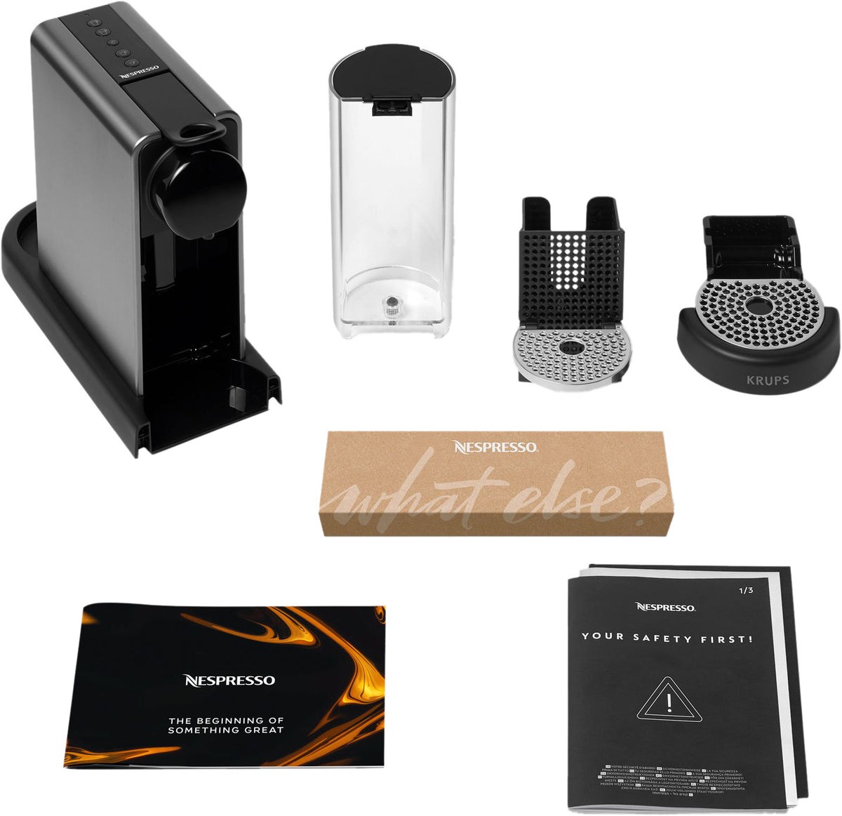 Nespresso CitiZ Platinum XN610T Titan