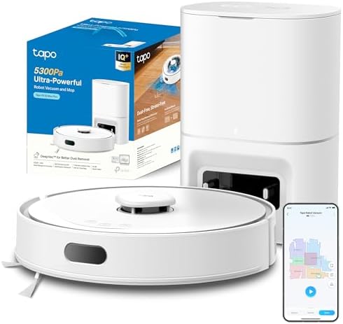 Tapo RV30 Max Plus Saugroboter mit Absaugstation