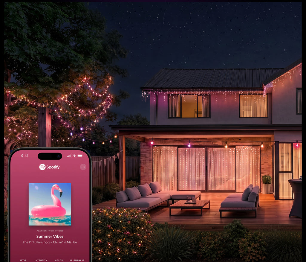 Philips Hue Festavia LED Lichtnetz 3,45 x 1 Meter