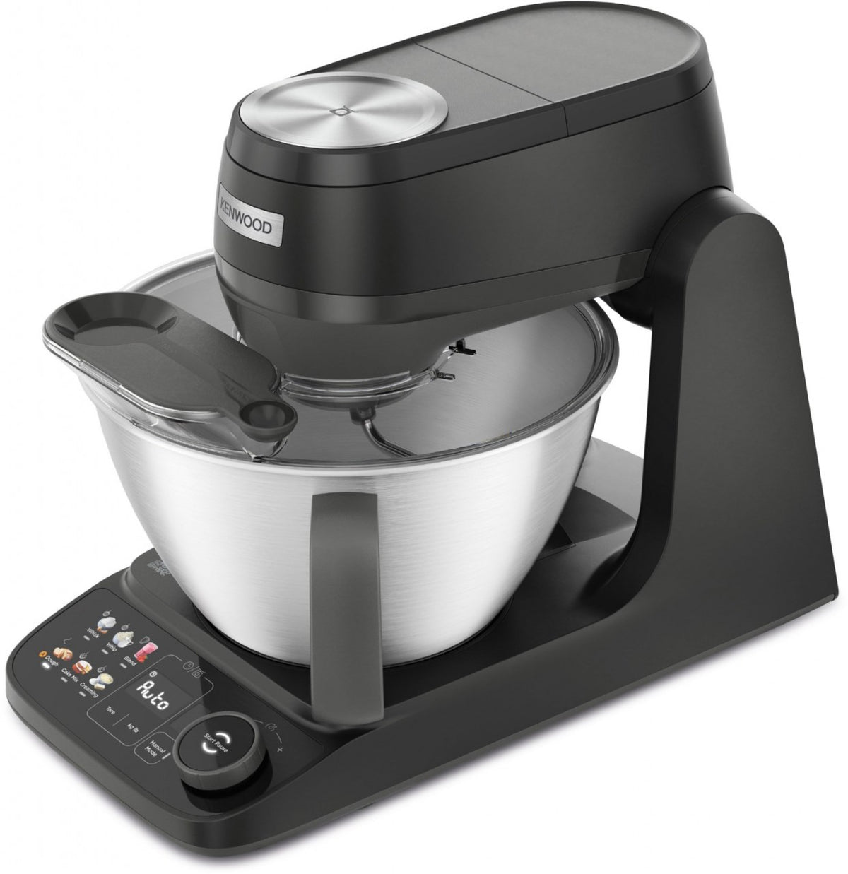 Kenwood KHC40.080BK SmartTouch Küchenmaschine mit Waage 4,3 l schwarz