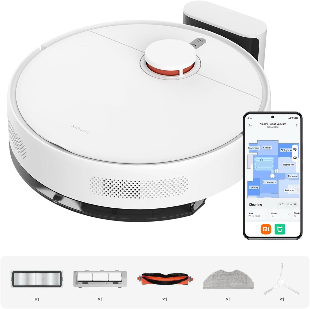 Xiaomi S40C Saugroboter mit Wischfunktion
