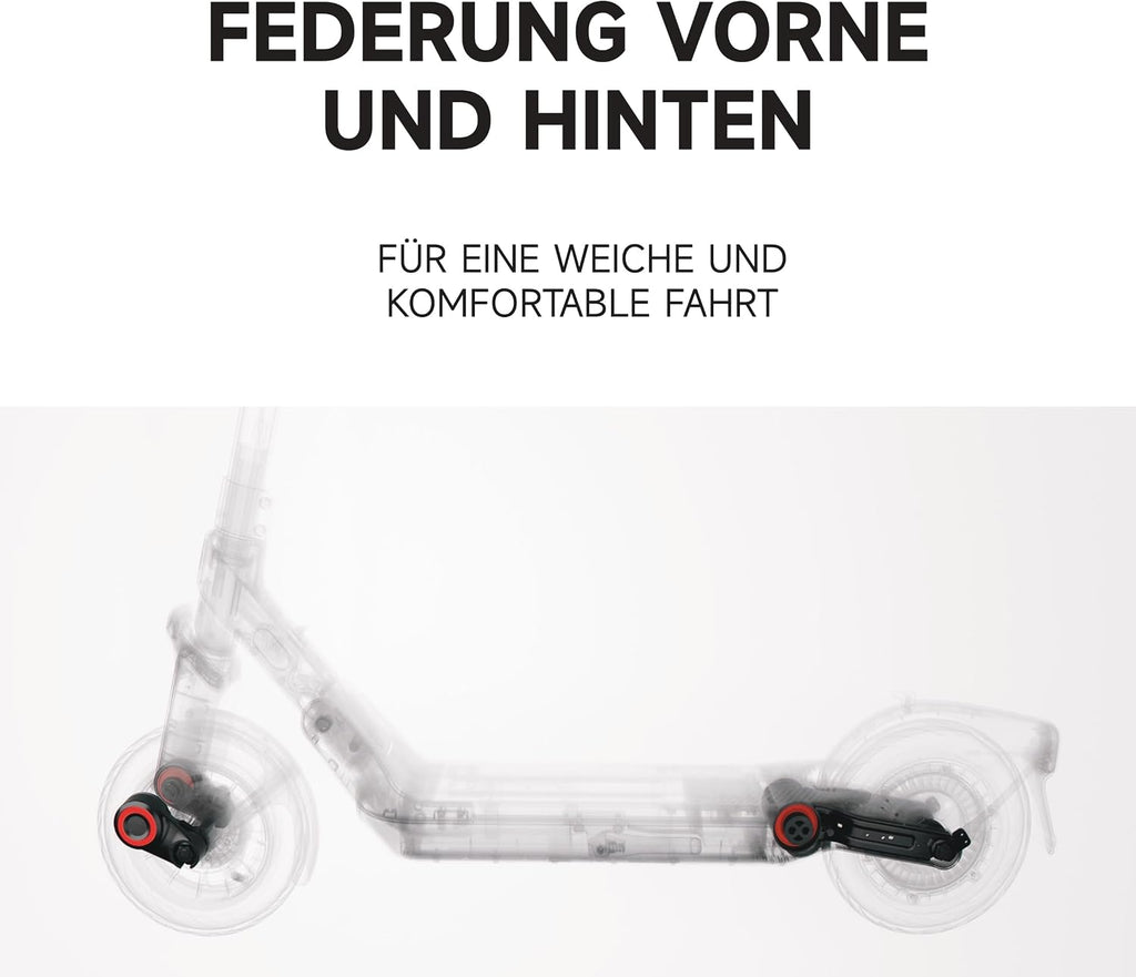 Segway-Ninebot E3 D E-Scooter für Pendler mit deutscher Straßenzulassung, 45 km Reichweite – Bild 5