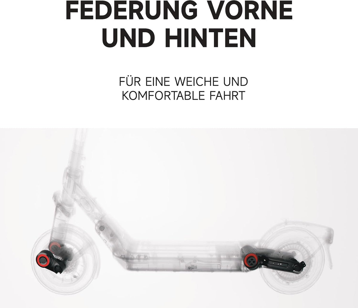 Segway-Ninebot E3 D E-Scooter für Pendler mit deutscher Straßenzulassung, 45 km Reichweite – Bild 5