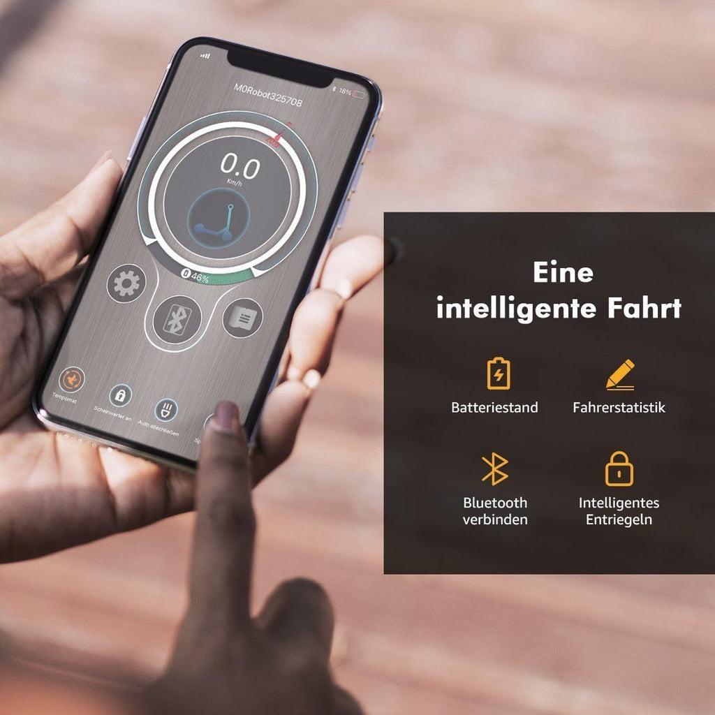 iScooter E9 Pro E-Scooter mit Straßenzulassung (ABE), 350 W, 30 km Reichweite – Bild 3