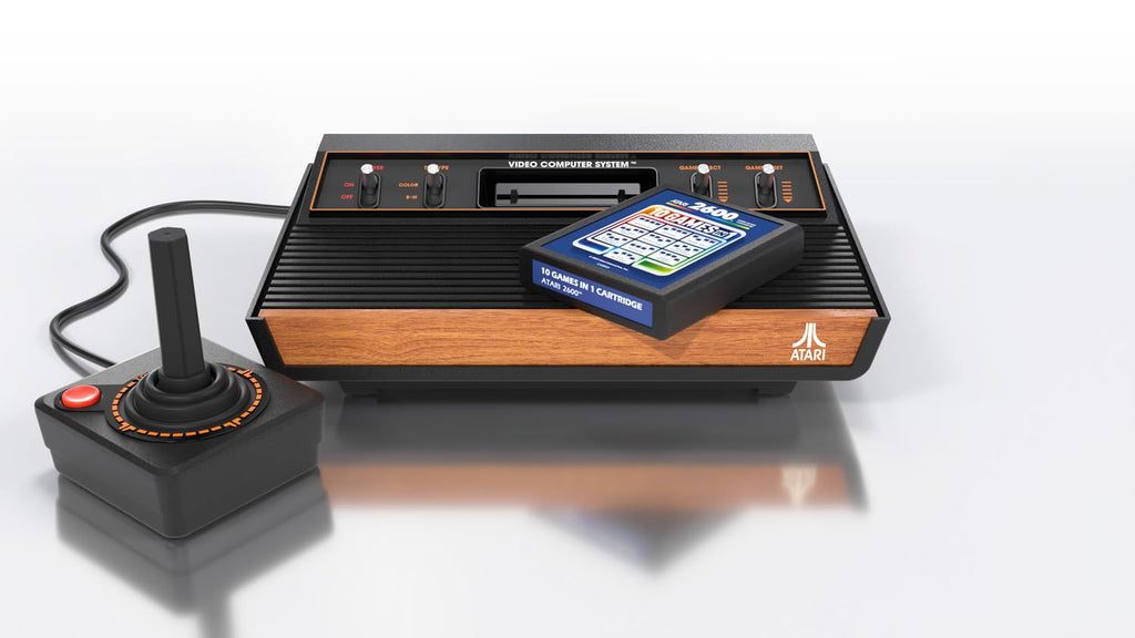 Atari 2600+ Retro-Konsole (inkl. CX40+ Joystick, 10-in-1-Modul)