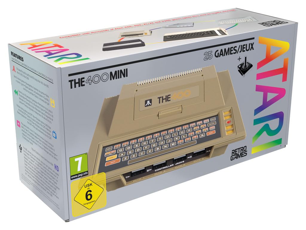 THE400 Mini Retro-Konsole (Atari 400/800XL/5200)