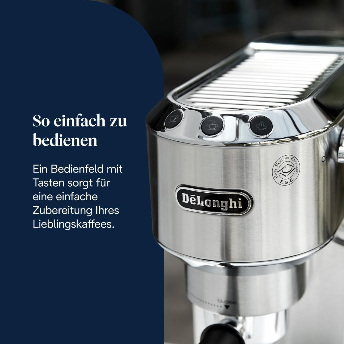 De'Longhi Dedica Style Siebträgermaschine EC685