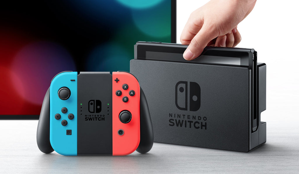 Nintendo Switch Rot/Blau