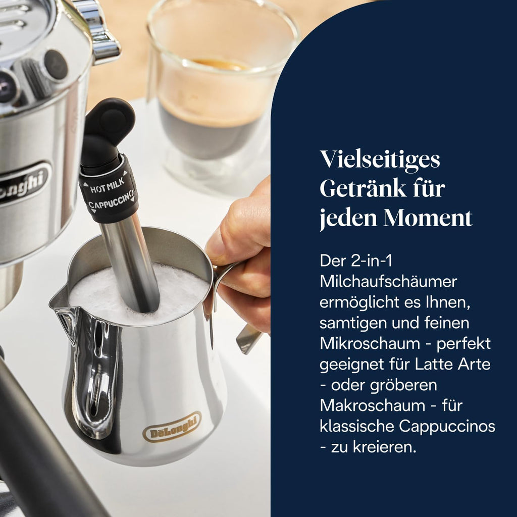 De'Longhi Dedica Style Siebträgermaschine EC685