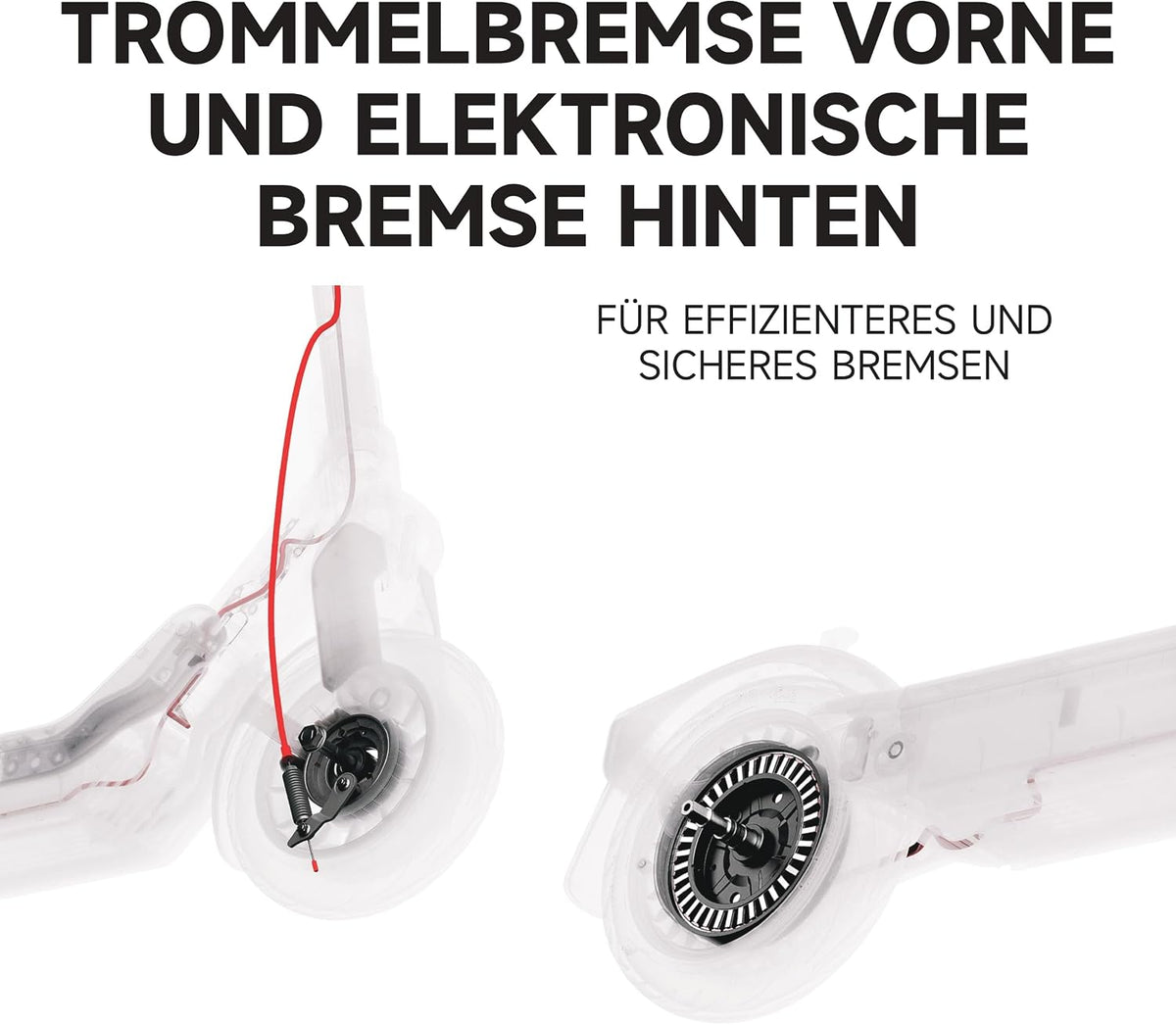 Segway-Ninebot E3 D E-Scooter für Pendler mit deutscher Straßenzulassung, 45 km Reichweite – Bild 4