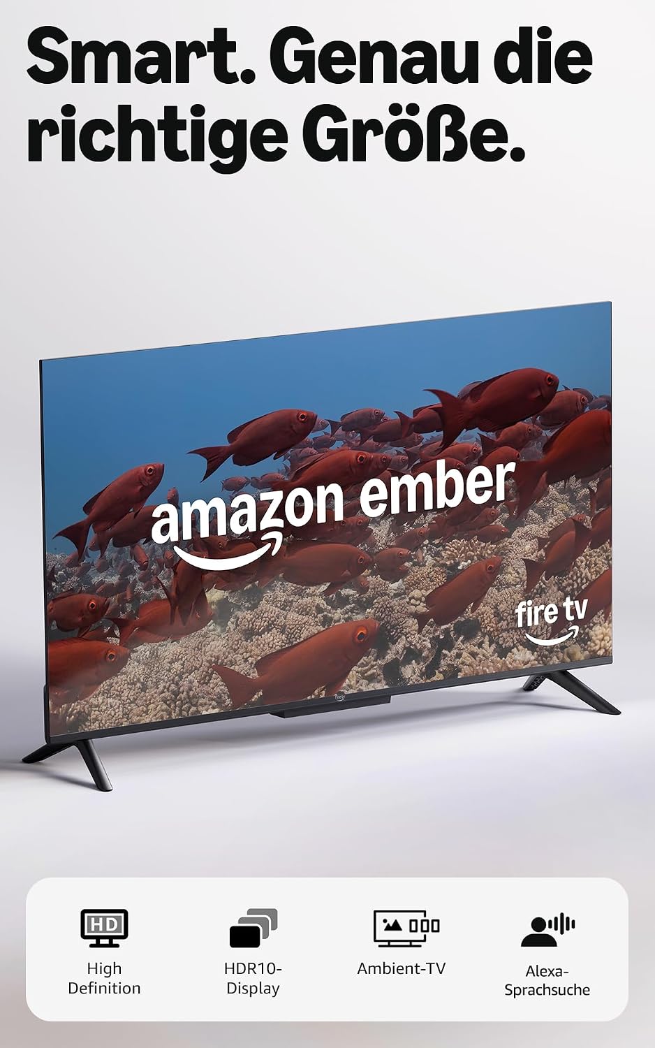 Amazon Ember 2-Serie Fire TV Smart-TV 32 Zoll