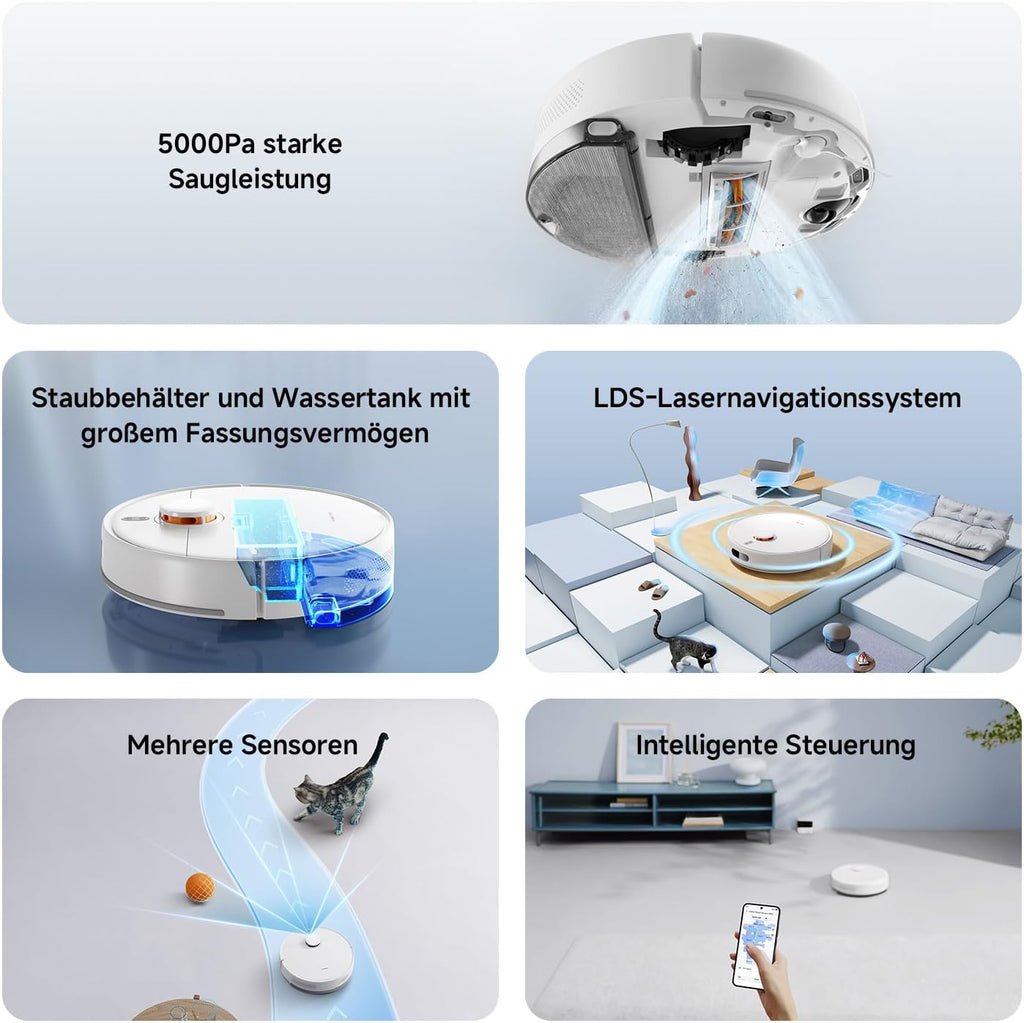Xiaomi S40C Saugroboter mit Wischfunktion