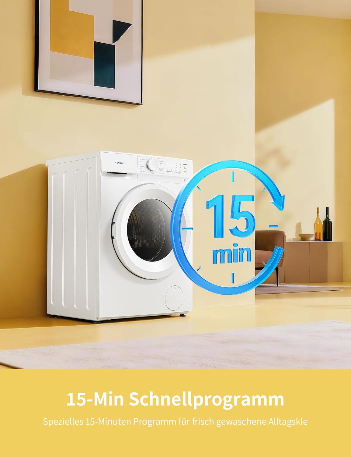 Comfee CF08EWP05W Waschmaschine 8 kg