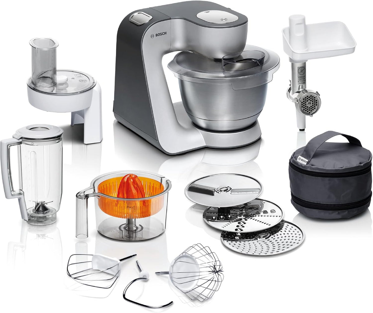 Bosch Serie 4 MUM56340 Küchenmaschine Anthrazit/Silber