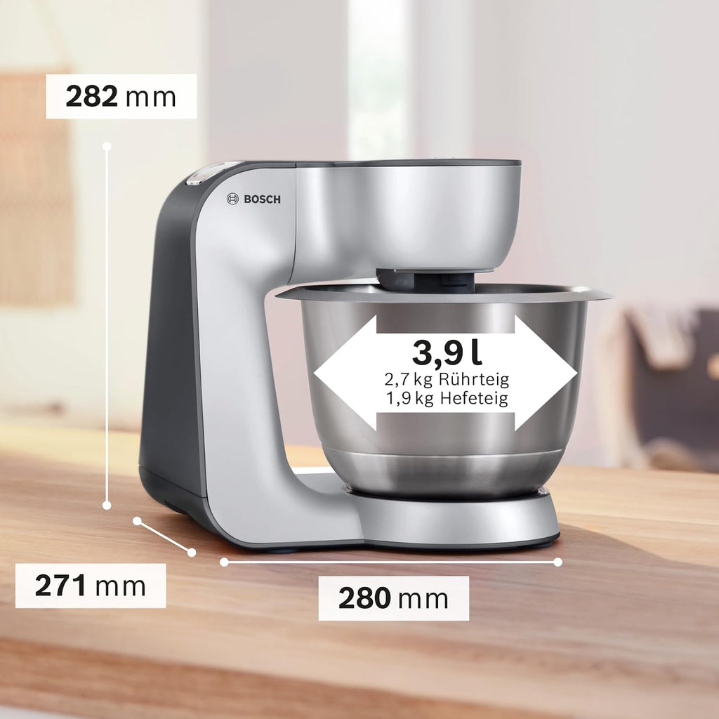 Bosch Serie 4 MUM56340 Küchenmaschine Anthrazit/Silber