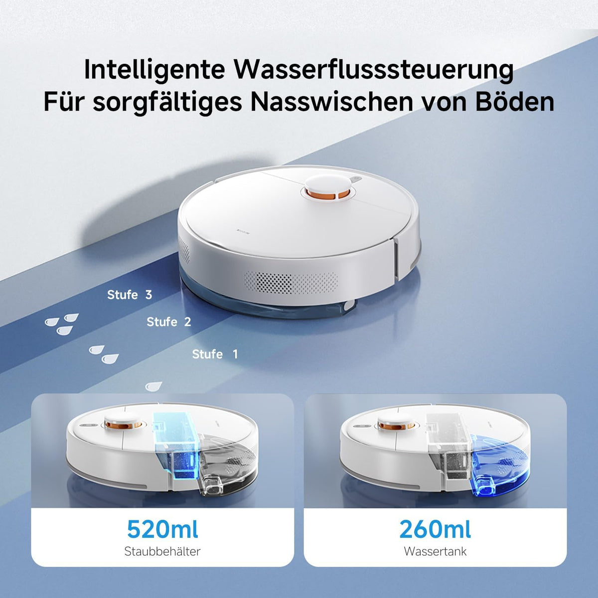 Xiaomi S40C Saugroboter mit Wischfunktion