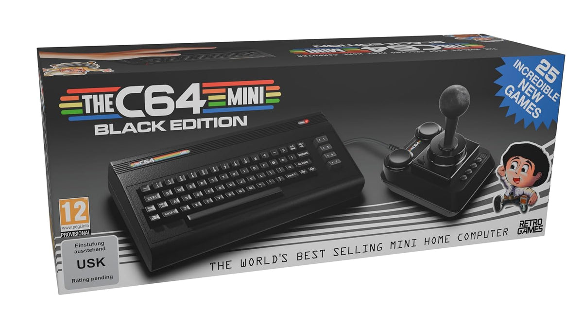 THEC64 Mini Black Edition Retro-Konsole
