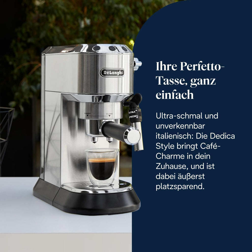 De'Longhi Dedica Style Siebträgermaschine EC685