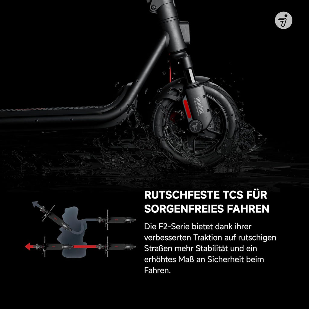 Segway-Ninebot F2 Pro D II E-Scooter mit deutscher Straßenzulassung, 65 km Reichweite – Bild 6