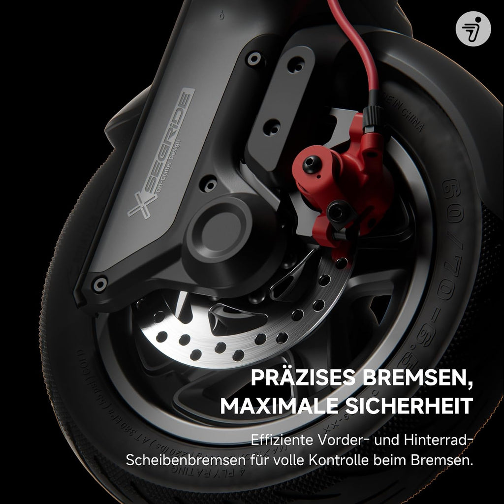 Segway-Ninebot F3 D E-Scooter mit deutscher Straßenzulassung, 70 km Reichweite – Bild 5
