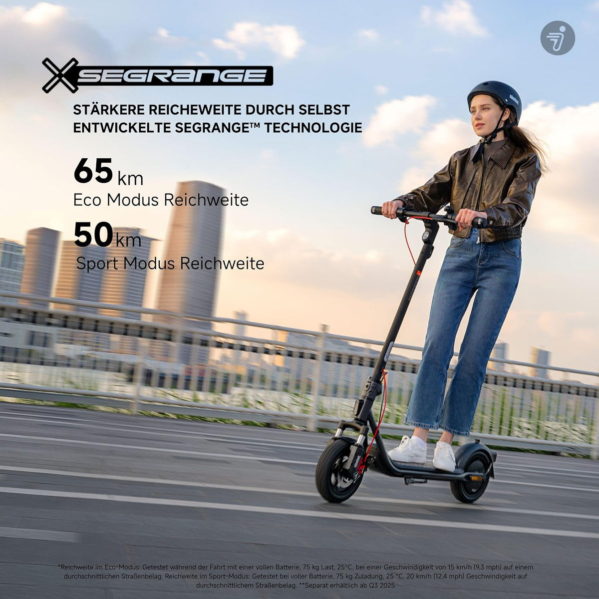 Segway-Ninebot F2 Pro D II E-Scooter mit deutscher Straßenzulassung, 65 km Reichweite – Bild 3