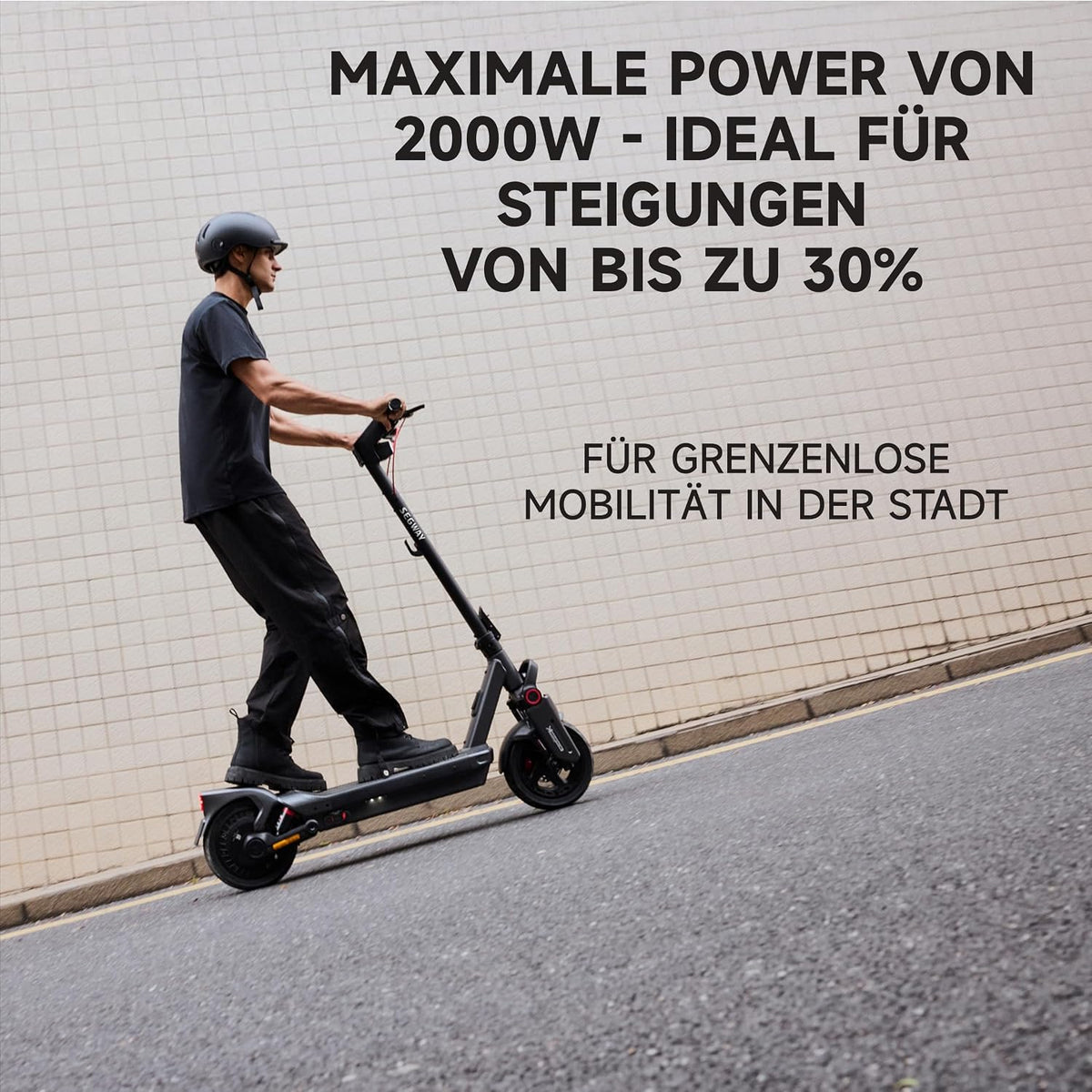 Segway-Ninebot MAX G3 D E-Scooter mit deutscher Straßenzulassung, 80 km Reichweite – Bild 4
