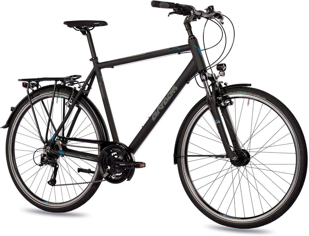 Airtracks TR.2820 Trekkingrad 28 Zoll schwarz matt – Rahmen 56 cm