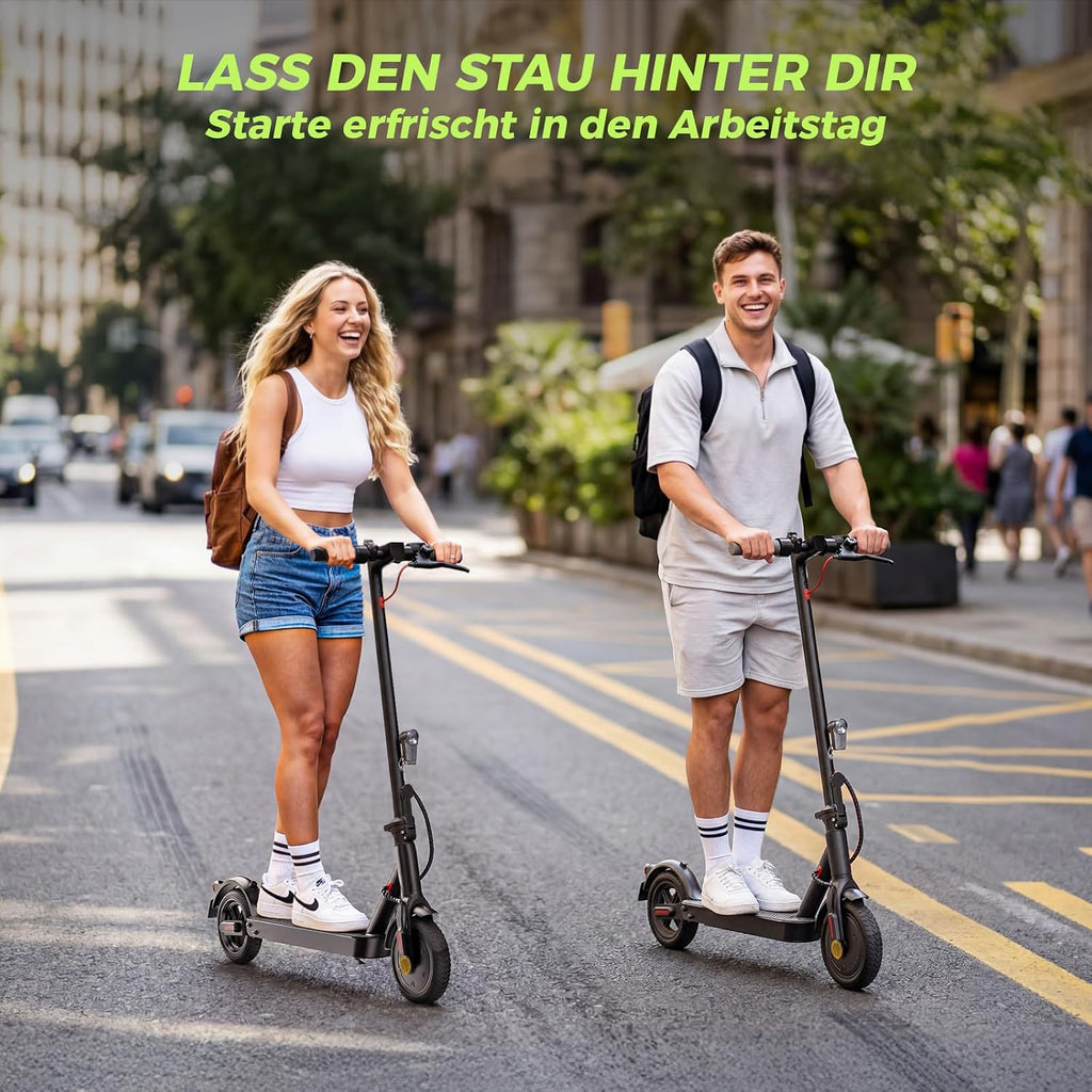HeyScooter E-Scooter mit Straßenzulassung (ABE), 8,5 Zoll, 350 W, 30 km Reichweite – Bild 2