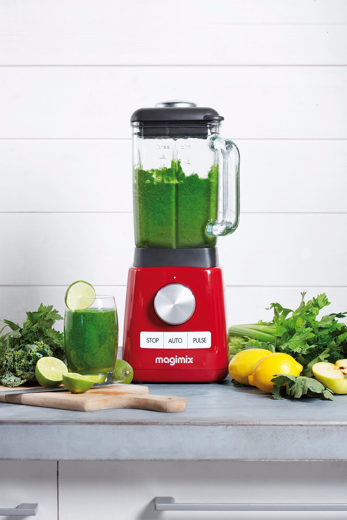 Magimix Power Blender 4 Rot
