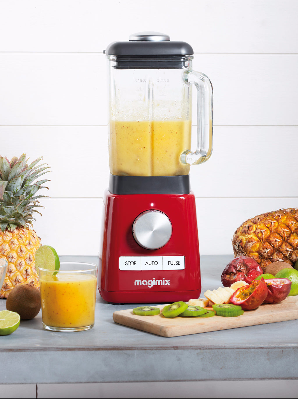 Magimix Power Blender 4 Rot