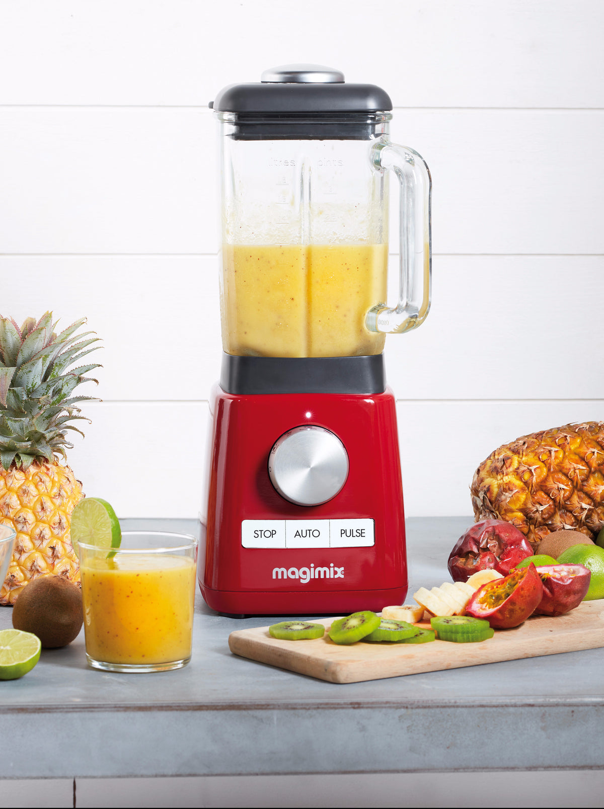 Magimix Power Blender 4 Rot