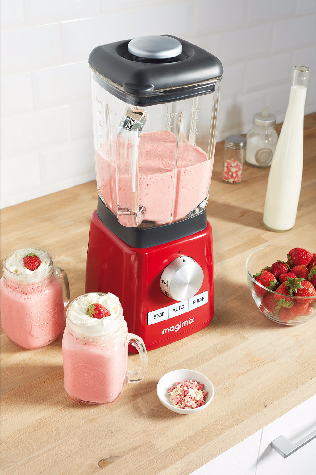 Magimix Power Blender 4 Rot