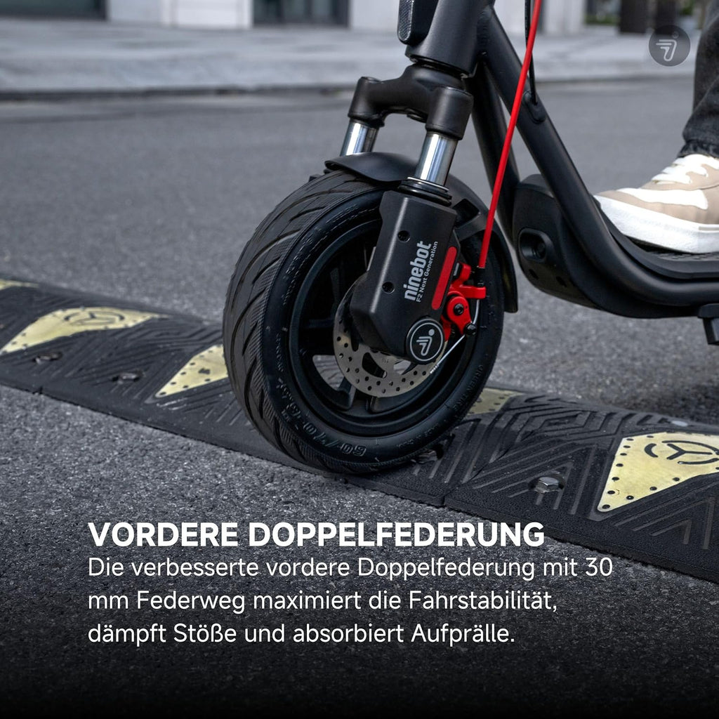 Segway-Ninebot F2 Pro D II E-Scooter mit deutscher Straßenzulassung, 65 km Reichweite – Bild 4